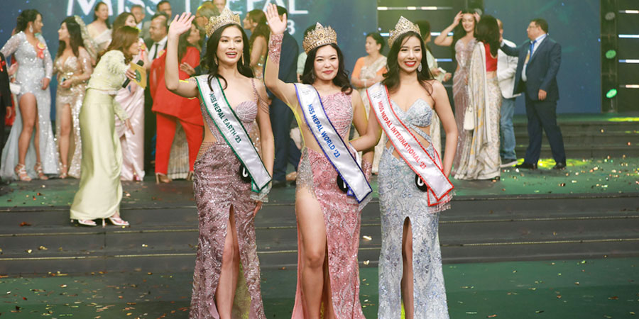 २३ सुन्दरीलाई पछि पार्दै ‘मिस नेपाल वल्र्ड २०२३’ को उपाधि जितिन् प्रधानले