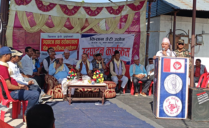 कृषिमन्त्री भुसाल भन्छन्– सरकारले स्वेदशमै पसिना बगाउँ भन्ने अभियान चलाउँदैछ