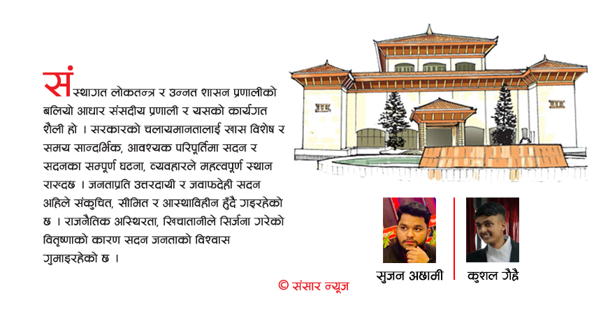 संसद्को घट्दो गरिमा