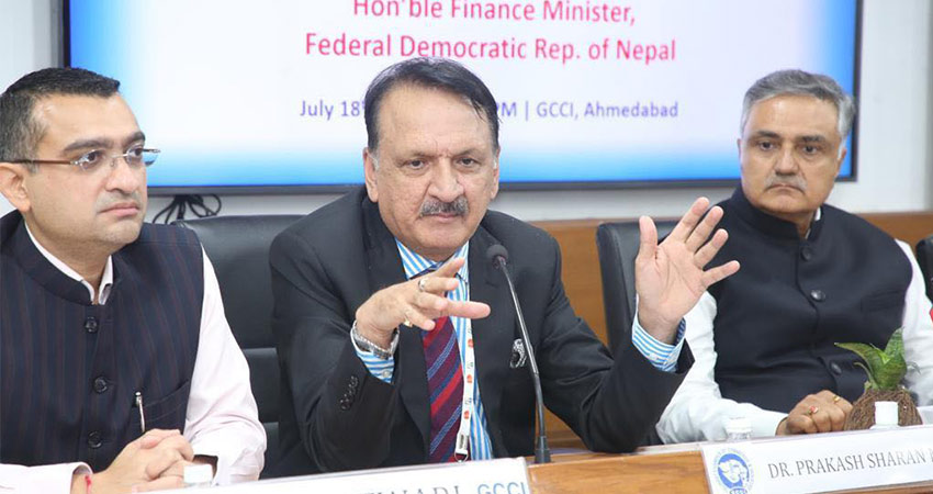 नेपालमा लगानी गर्न भारतीय लगानीकर्तालाई अर्थमन्त्री डा महतको आह्वान