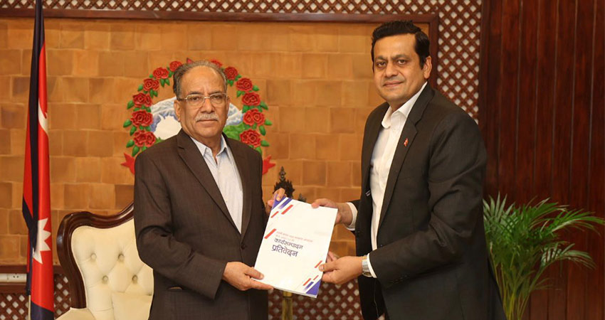 लगानी बोर्डलाई सक्षम संस्थाको रूपमा विकास गरिने प्रधानमन्त्री दाहालको भनाइ