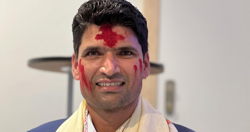 एनआरएनए स्वीडेनको अध्यक्षमा गंगा प्रसाद घिमीरे