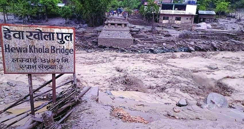 पूर्वको बाढीपहिराबाट जलविद्युतमा नौ अर्बभन्दा बढीको क्षति