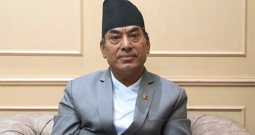 योजना आयोगका उपाध्यक्ष श्रेष्ठ चीन प्रस्थान