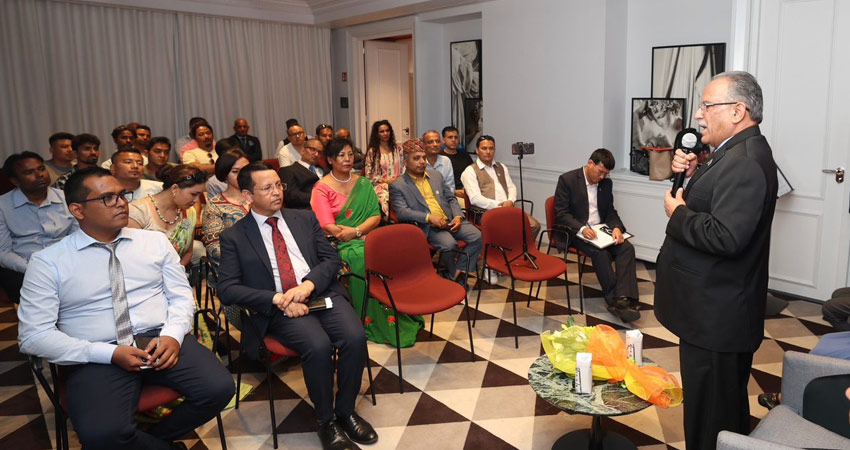 एक जनाले चाहँदैमा विकृतिको चाङ हट्दैन, सबैको साथ आवश्यक छ : प्रधानमन्त्री दाहाल