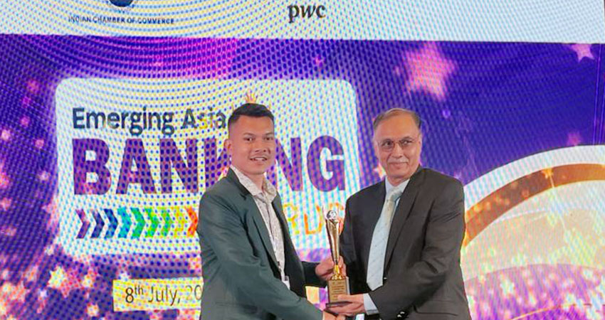 शाइन रेसुंगाले जित्यो इमर्जिङ एशिया बैकिंङ अवार्ड