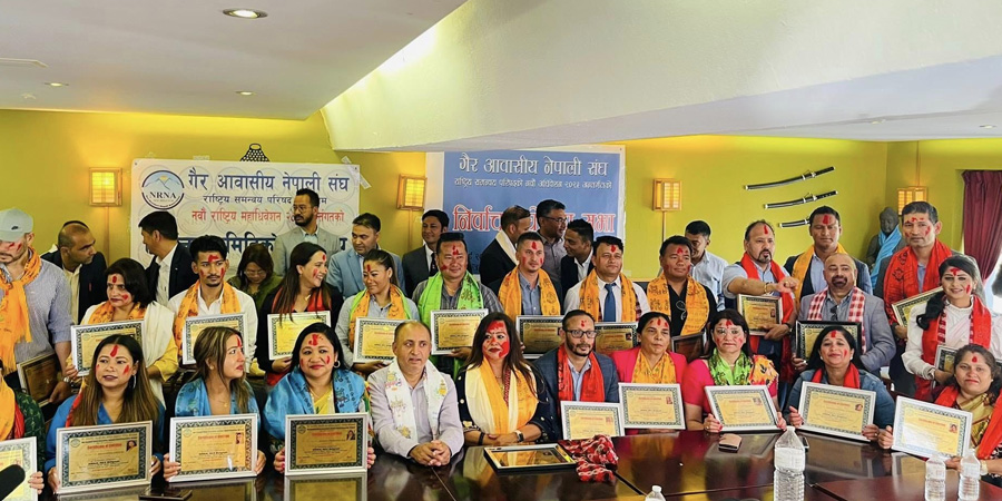 एनआरएनए बेल्जियमको अध्यक्षमा सीता सापकोटा निर्वाचित