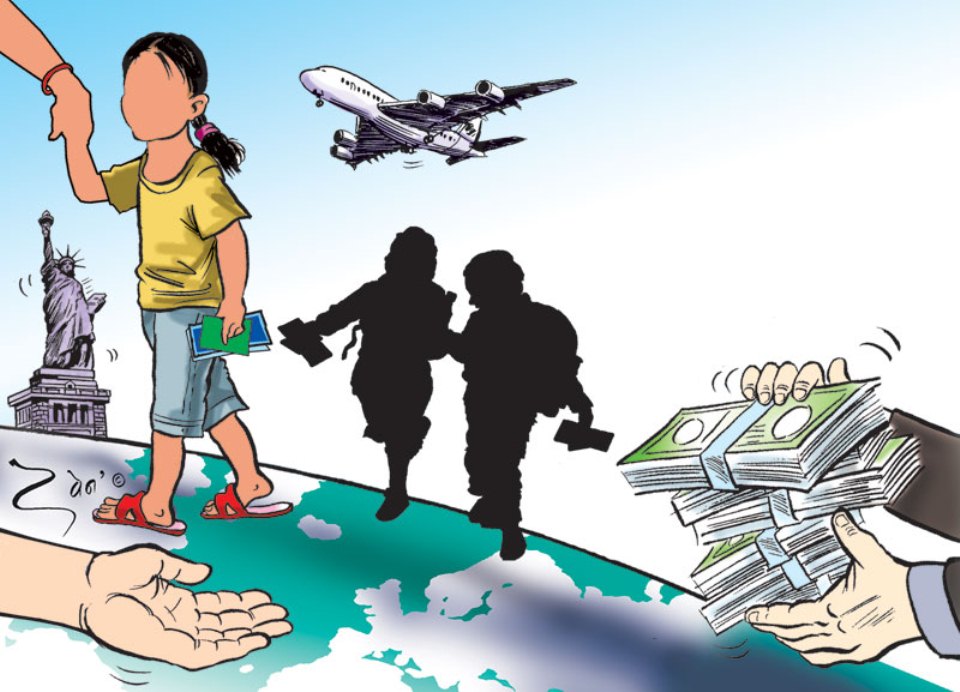 world Day against Trafficking in Persons being observed today