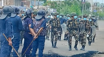 वीरगञ्ज क्षेत्रको ‘कर्फ्यु’ हटाइयो