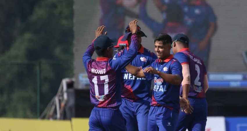 नेपालले हङकङलाई ७९ रनले हराउँदै फाइनलमा पुग्यो