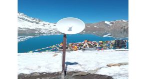 तिलिचो ताल क्षेत्रमा इन्टरनेट जडान 