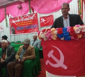 विचारको विकास गर्दै समाजवादी क्रान्ति सम्पन्न हुने पुर्वसभामुख सापकोटाको भनाइ