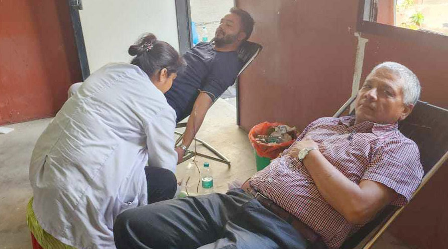 गरिमाको वार्षिकोत्सवमा ६०२ युनिट रक्तदान