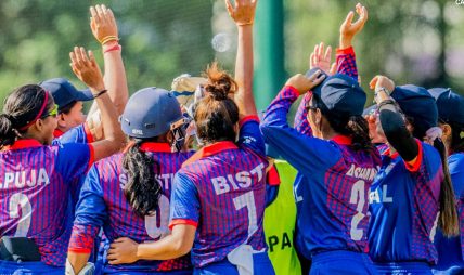 महिला टी-२० सिरिजमा जापानलाई हराउँदै नेपाल तेस्रो
