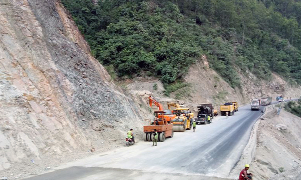 Narayangarh-Butwal street segment: 18-km blacktopped in eastern area