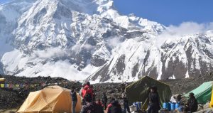 अन्नपूर्ण आधार शिविरमा ध्वनि यन्त्र लैजान निषेध