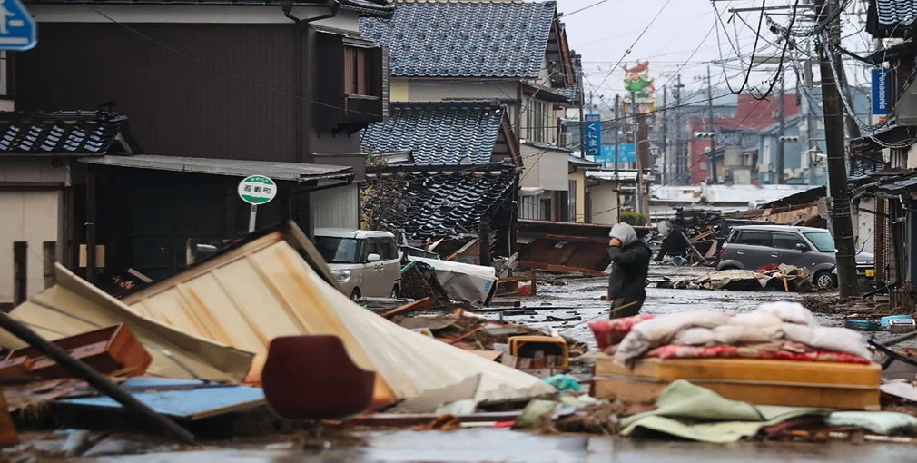 जापानमा भूकम्प गएकोे पाँच दिनपछि ९० वर्षीया वृद्धाको सकुशल उद्धार