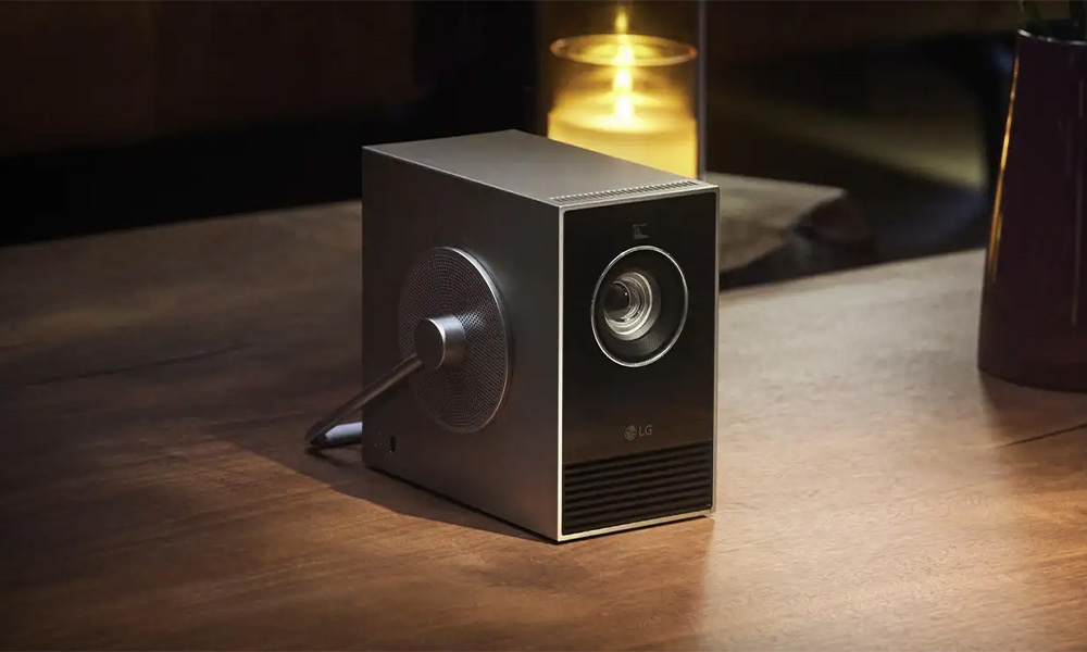 LG has recently introduced its latest innovation, the incredibly adorable CineBeam Qube 4K projector