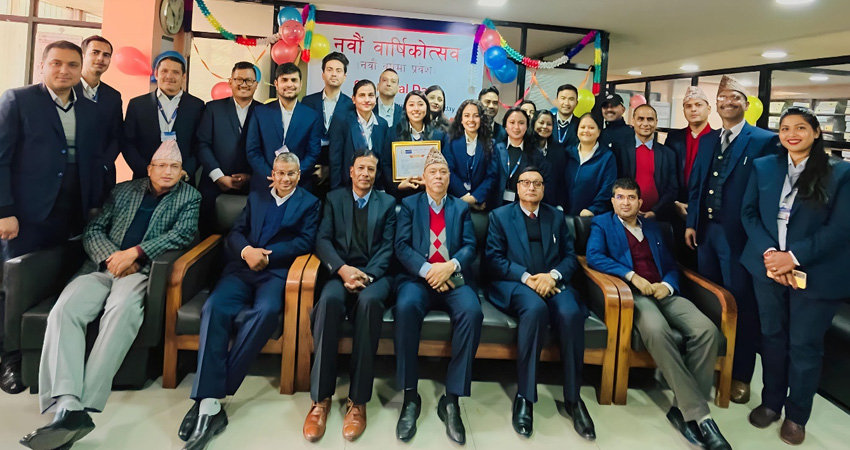 आरविवि मर्चेन्ट नवौं बर्षमा प्रबेश