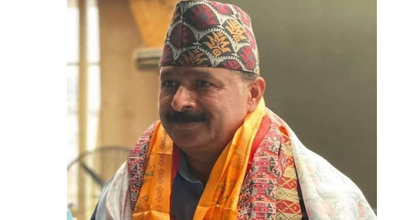 एमाले धादिङ अध्यक्षमा त्रिपाठी निर्वाचित