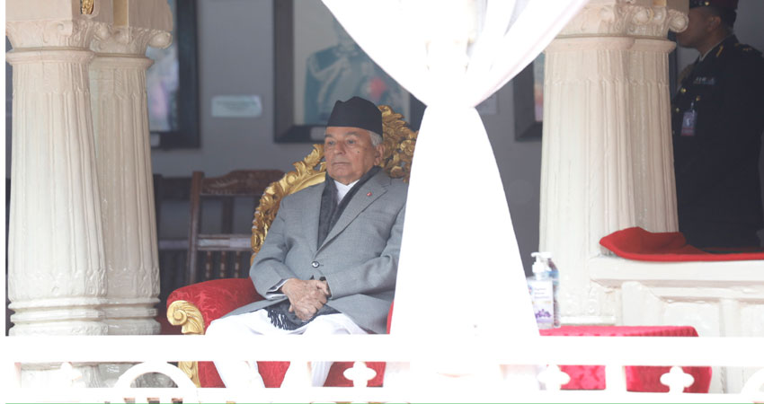 विश्वपरिवेशअनुसार शिक्षा नीति र पाठ्यक्रमको विकासमा राष्ट्रपतिको जोड