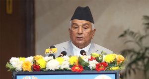 गरिब, असहाय तथा निमुखालाई केन्द्रमा राखेर स्वास्थ्य सेवा दिनुपर्छ : राष्ट्रपति