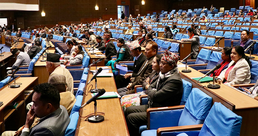 नयाँ संसद् भवनमा सबै सांसदलाई बेग्लाबेग्लै ‘चेम्बर’