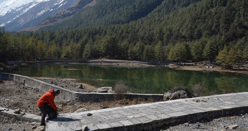 करिब तीन करोडको लागातमा सेकुङताल फन्को लगाउने पदमार्ग निर्माण
