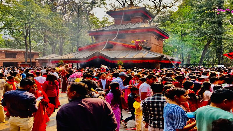 कालिकालाई चढाइयो खिर