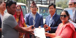 किसानको उत्पादन बजार पुर्याउन पालिकाद्वारा कृषि एम्बुलेन्स सन्चालन