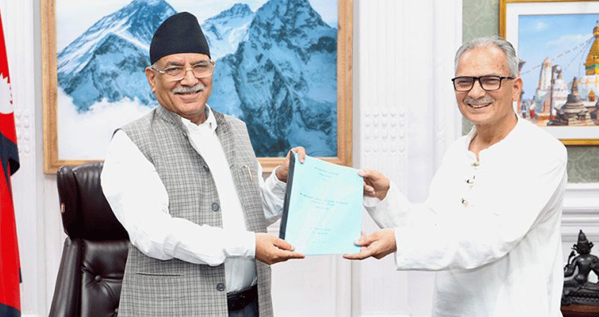 बुढीगण्डकीको काम छिटो गर्न बाबुराम भट्टराईको माग