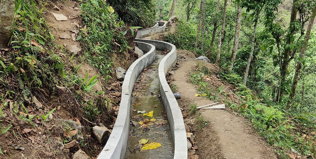 फाकफोकथुममा सिँचाइ आयोजना निर्माण, सिँचाइ सुविधा भएपछि उत्पादन बढ्ने विश्वास