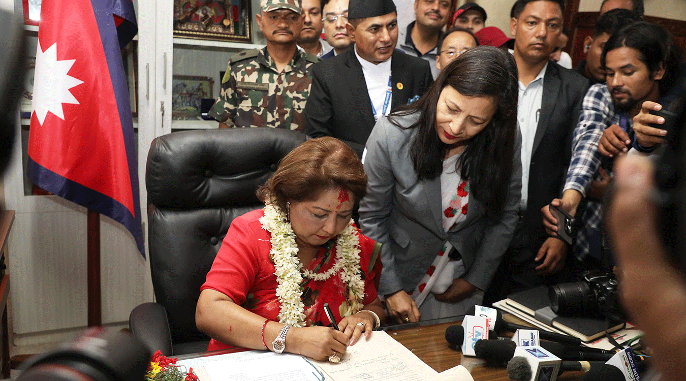 नेपाल पञ्चशीलको सिद्धान्तमा विश्वास गर्ने मुलुक होः परराष्ट्रमन्त्री आरजु राणा