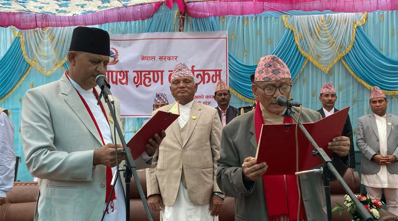लुम्बिनी प्रदेशमा विना विभागीय मन्त्रिपरिषद् गठन