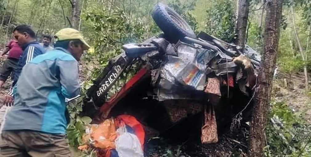 रोल्पा जिप दुर्घटनामा मृतकको संख्या ७ पुग्यो, आठ जना घाइते