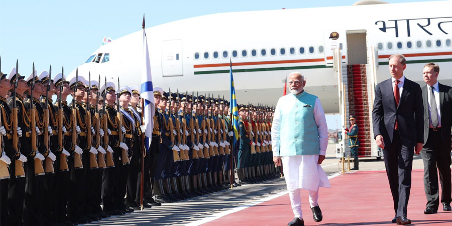 भारतीय प्रधानमन्त्री मोदी रूस र अस्ट्रिया भ्रमणमा, आजै राष्ट्रपति पुटिनलाई भेट्ने