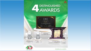 नबिल बैंक ४० वर्षे अनवरत यात्रामा, एकैसाथ तीन अन्तर्राष्ट्रिय अवार्ड र एक राष्ट्रिय अवार्डबाट सम्मानित