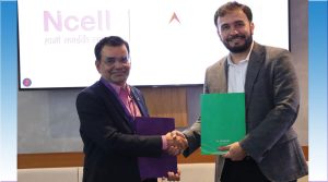नबिल बैंक र एनसेलबीच डिजिटल कारोबारसम्बन्धी सम्झौता