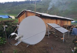 टेलिकमद्वारा भीस्याट प्रविधिबाट रानीसैनमा टेलिफोन सेवा सञ्चालन