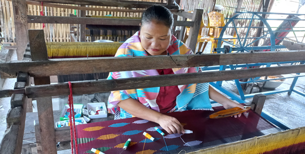 अस्पतालको जागिर छोडेर ढाका उद्यममा रमाउँदै प्यारीमाया