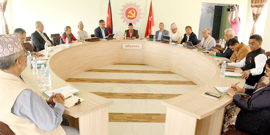 एघार जिल्लाको अधिवेशन कात्तिकभित्र गर्न एमालेको निर्देशन