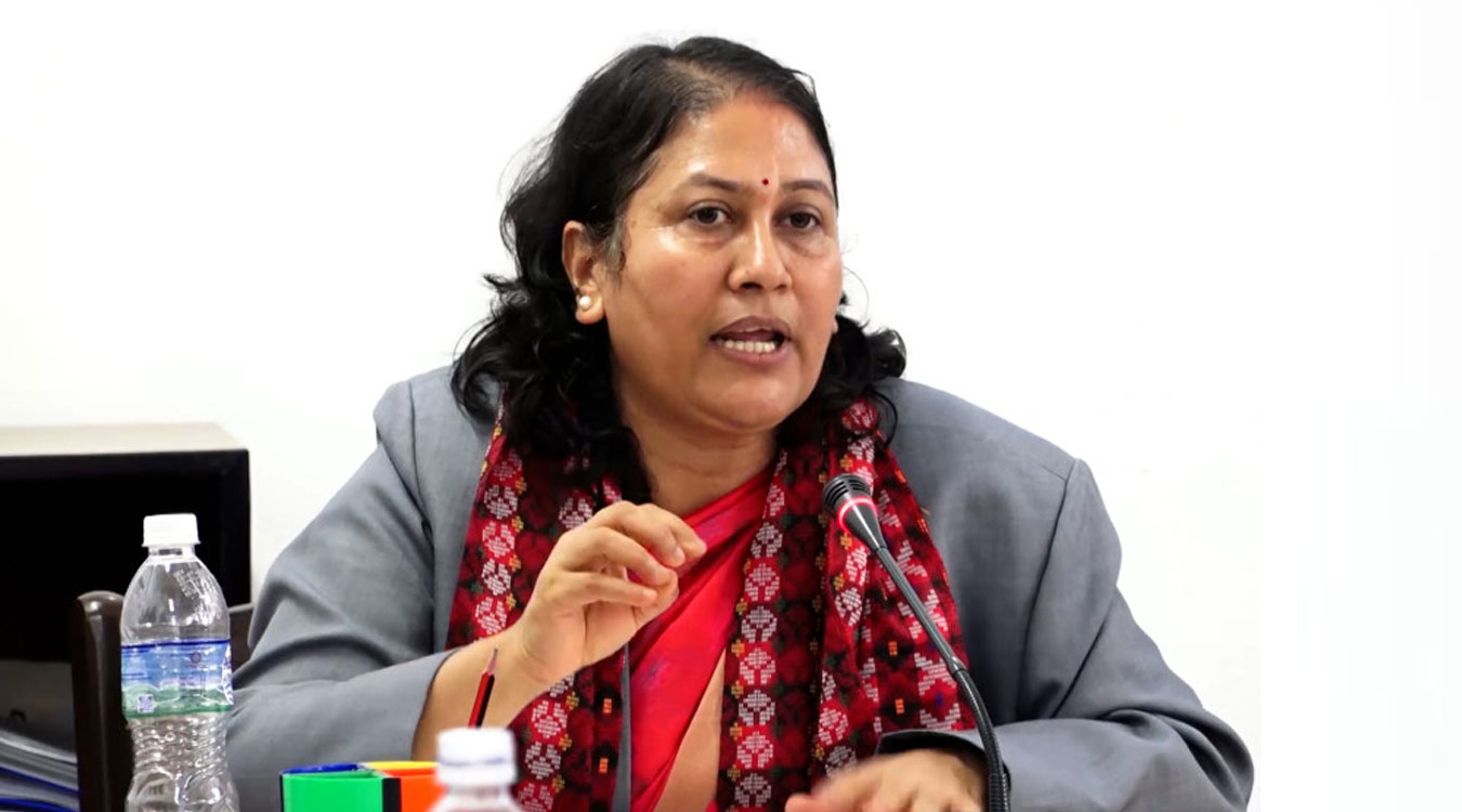 शिक्षामन्त्री विद्या भट्टराई अस्पताल भर्ना