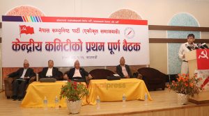 नेकपा एसमा मतदानबाट पदाधिकारी चयन गर्न दबाब
