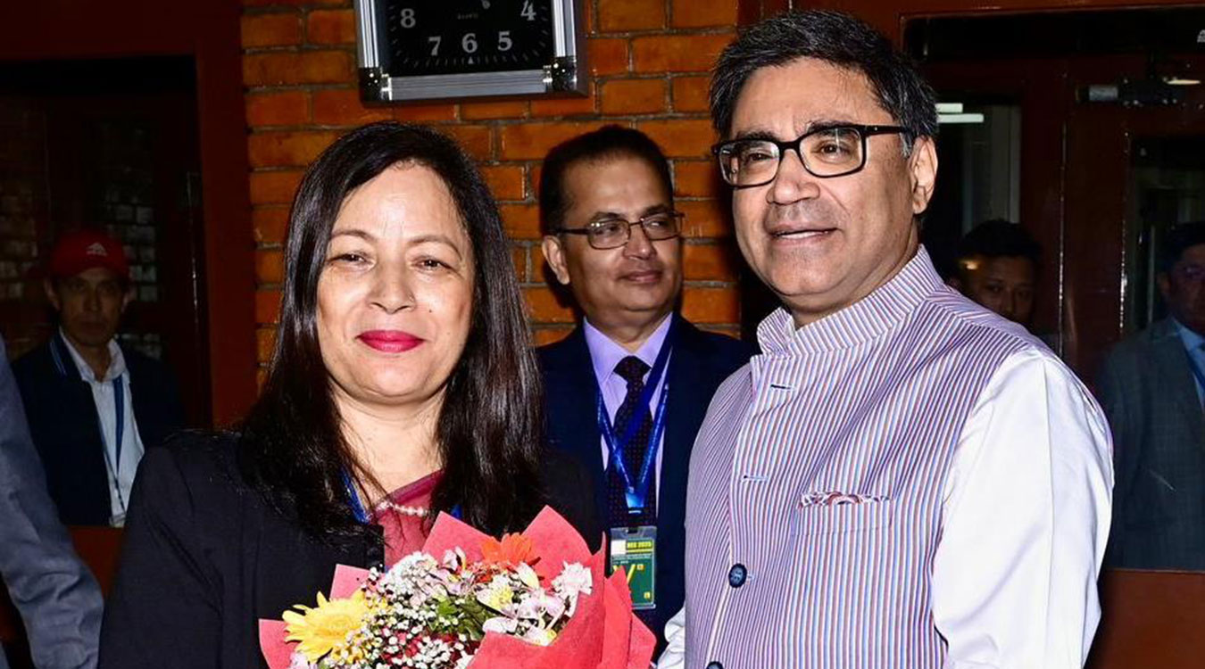भारतीय विदेशसचिव विक्रम मिस्री नेपालमा