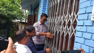 खानेपानीको विषयमा धरानमा नाराबाजी