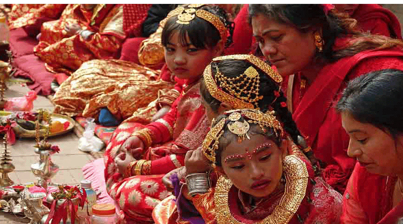 बनेपामा ‘कन्या-पूजा’ को तयारी, १२२ वर्ष पुरानो पुजाँ उही लगाव, उही तामझाम र उही रमझम
