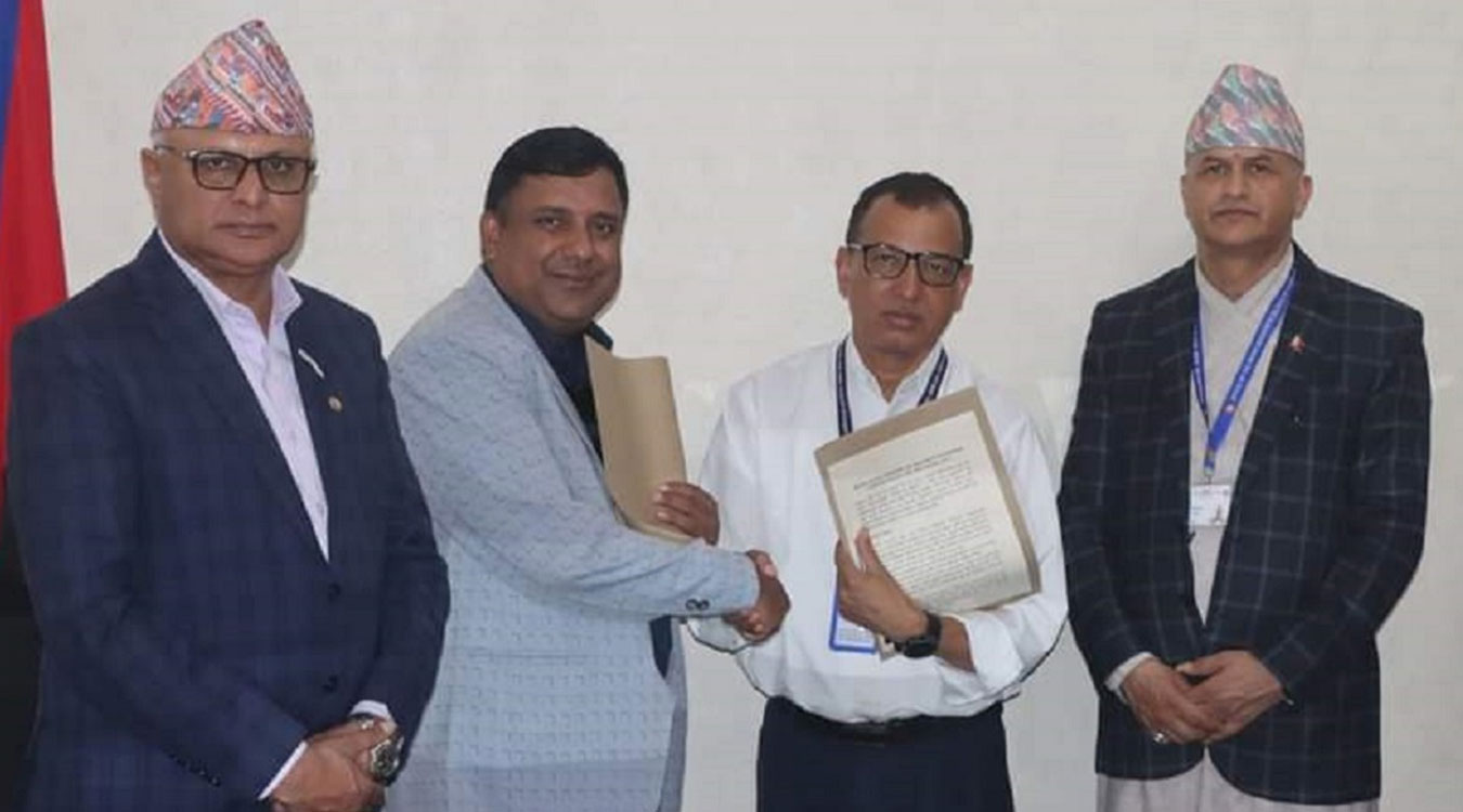 रोजगारमूलक कार्यक्रम गर्ने विषयमा समझदारीपत्रमा हस्ताक्षर