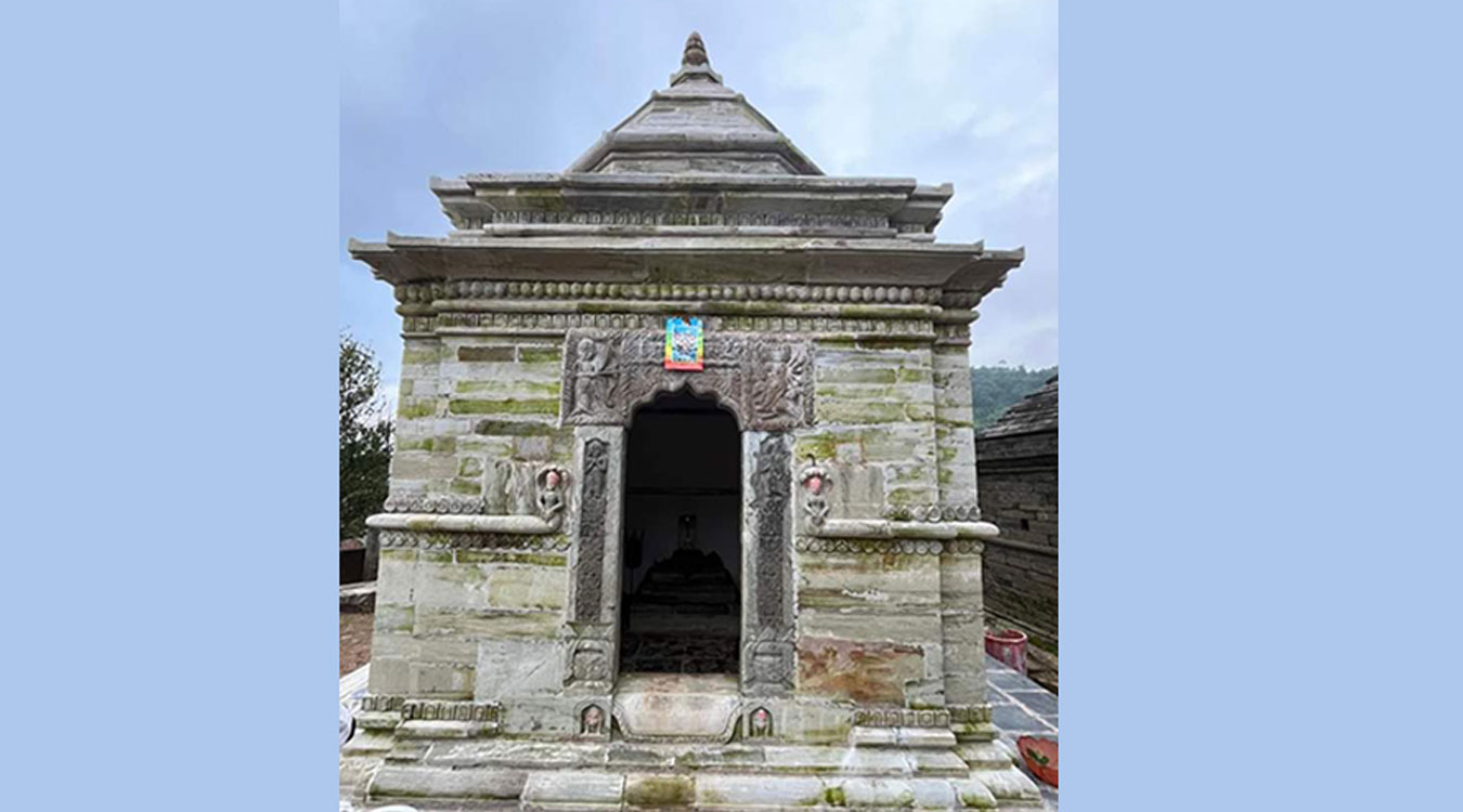 साढे तीन सय वर्ष पुरानो मन्दिरको जीर्णोद्धार