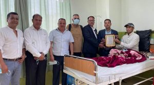 मिर्गौलापीडित पत्रकार दियालीलाई आर्थिक सहयोग