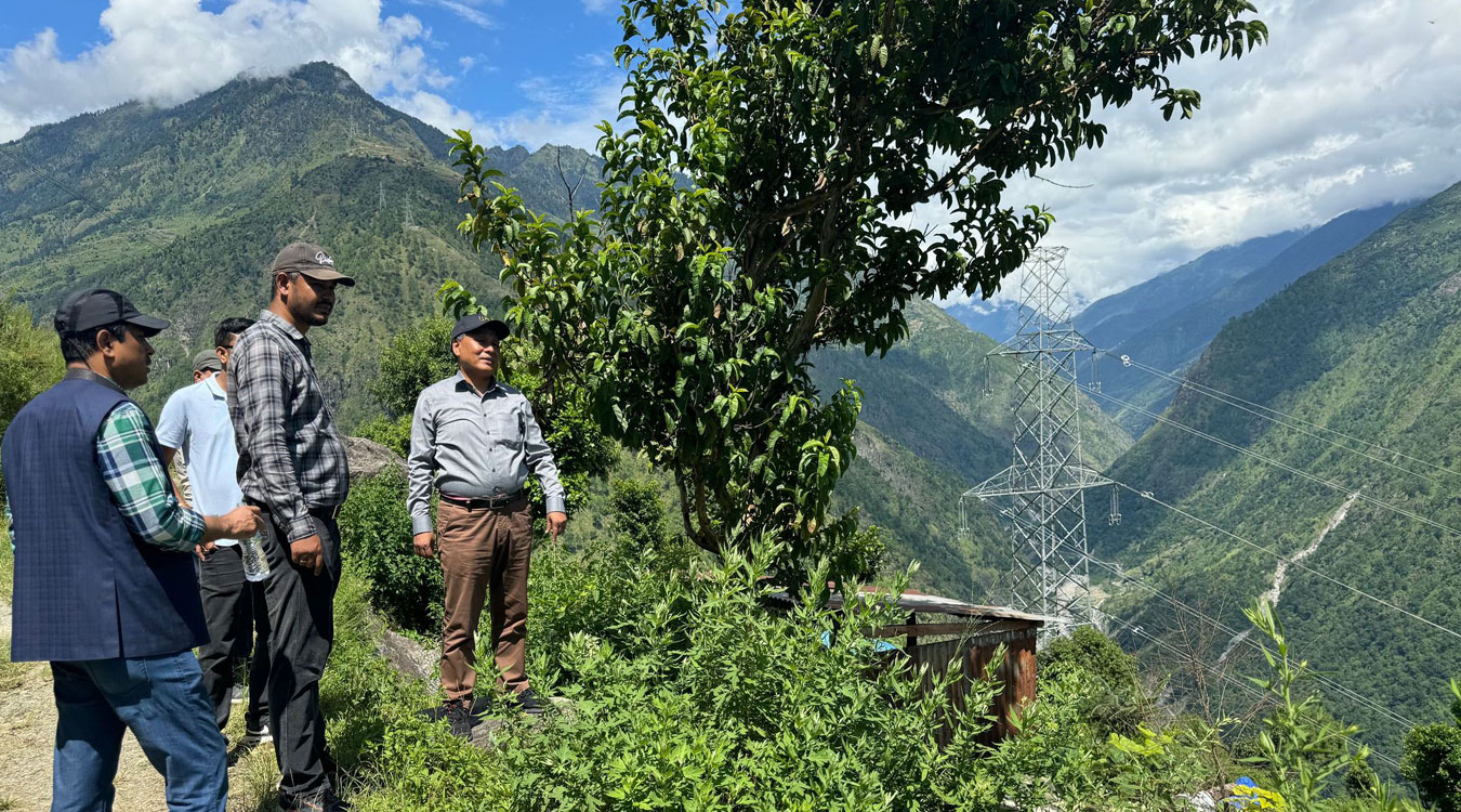 चिलिमे-त्रिशूली २२० केभी प्रसारण लाइन निर्माण अन्तिम चरणमा